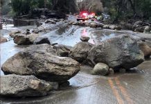 Lluvias desencadenan aludes de lodo en California