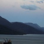 El video viral sobre el congelamiento del canal de Beagle, Argentina canal de beagle