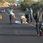 Hombre muere arrollado por un vehículo que se dio a la fuga en León nicaragua