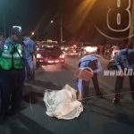 Anciano muere atropellado por un taxi en una calle de Managua nicaragua