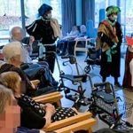 Anciano enfermo es alimentado por su nieto y conmueve a miles anciano