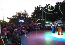 Familias disfrutan la obra «Andrés
tira la Piedra, Andrés!» nicaragua