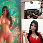 Ella es la sexy piloto nica que arrasa en redes sociales