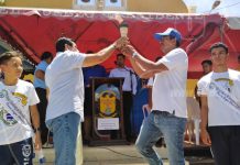 Autoridades de San Rafael del Sur reciben la Antorcha de la Libertad nicaragua