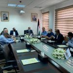 Reunión con el gobernador de Salfit en Palestina nicaragua