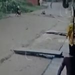 Imprudencia al querer cruzar corriente casi deja fatalidad en Rivas (VIDEO) nicaragua