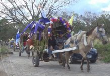 Nandaime listo para recibir más de 500 carretas peregrinas nicaragua