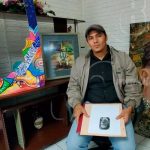 Inspirado en Darío y Sandino, artista plástico se luce con sus creaciones nicaragua