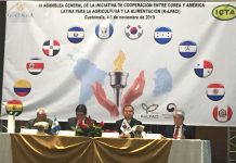 Nicaragua en lll asamblea de iniciativa de cooperación entre Corea y américa nicaragua