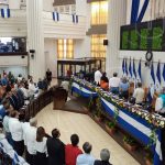Diputados en sesión especial por celebración a las fiestas patrias nicaragua