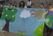 Escuelas más limpias de Ocotal levantan la voz por la Madre Tierra nicaragua