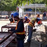 Preparan aulas prefabricadas para garantizar educación en el Caribe nicaragua