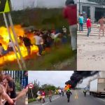 Aumentan a 18 los muertos por explosión de camión cisterna en Colombia colombia