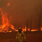 Bomberos australianos logran contener incendios forestales en Perth australia