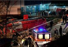 Accidente de autobús deja 13 fallecidos en Macedonia del Norte macedonia del norte