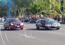 Managua: Primer Campeonato de Velocidad en Avenida Bolívar nicaragua