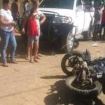 Pasajero de moto grave tras accidente de tránsito en Chontales nicaragua