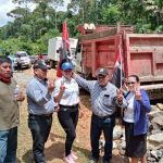 Entregan sitio para construir segundo tramo de carretera en Bonanza nicaragua