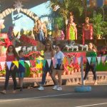 Avenida Bolívar muy visitada por nacimientos y feria navideña nicaragua