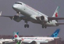 Avión de Air Canadá aterriza sin problemas en aeropuerto madrileño europa