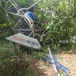 Piloto se salva de milagro al desplomarse con su aeronave en Carazo nicaragua