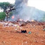 Avión keniano con ayuda humanitaria se estrelló en Somalia avion keniano