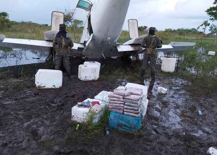 avioneta-droga-honduras honduras