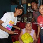 320 paquetes para madres de héroes y mártires del Caribe Sur nicaragua