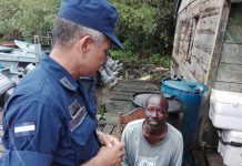 Distrito Naval Caribe informa sobre rescata de ciudadano colombiano en aguas nicaragüenses