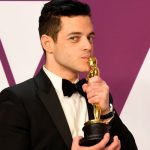 Tremendo oso que protagonizó Rami Malek al recibir su Óscar (FOTOS) estados unidos