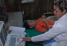 Familias asisten a la Feria de Salud en Río Blanco nicaragua