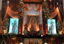 Realizan ceremonia de acción de gracia a la Virgen de Guadalupe en Chinandega nicaragua