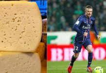 Fabrican queso con bacterias de los pies de David Beckham