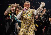 ¡El dinero a mí me llueve!, Bad Bunny arrojó dinero en concierto de Farruko bad bunny