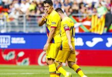 El tridente Messi, Suárez, Griezmann pone al Barça líder provisional espana
