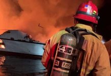 Tripulantes dormían cuando barco se incendió en el sur de California estados unidos