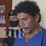 Policía presenta oficialmente a suegro que mató a su yerno en El Astillero, Tola nicaragua