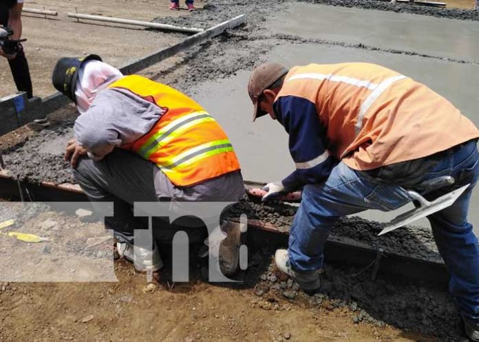 nicaragua, barrio oscar turcios, managua, reparacion, mejoramiento vial,