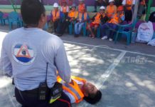 Capacitan en primeros auxilios a brigada municipal de Altagracia bomberos