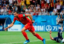 Bélgica se salva del «harakiri» de Japón con gol de Chadli belgica