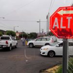 Irrespeta señal de Alto y levanta a motociclista por el Cine Gonzáles nicaragua