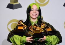 Billie Eilish arrasa en los Grammy billie eilish
