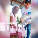 Familias de Bilwi en situaciones de riesgo reciben paquetes alimenticios nicaragua