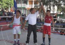 Realizan eliminatoria departamental de boxeo en Río Blanco nicaragua
