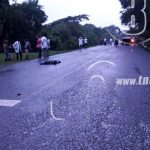 Menor de edad muere atropellado en la carretera a Muy Muy nicaragua