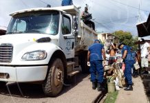 Distrito Naval Caribe participa en jornada de limpieza en Bluefields nicaragua