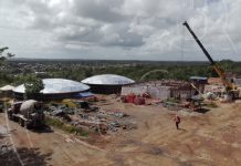 A pasos firmes y agigantados avanza el proyecto de agua potable en la ciudad de Bluefields nicaragua