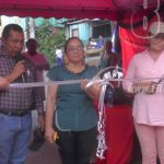 Inauguran reparación de calles en el Bo. San Luis, en Bonanza nicaragua