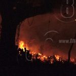 Incendio forestal arrasa con varias manzanas de maleza en Boaco nicaragua
