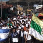 Inauguran juegos escolares municipales con desfile en Boaco nicaragua